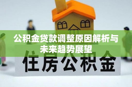 贡井公积金贷款调整原因解析与未来趋势展望