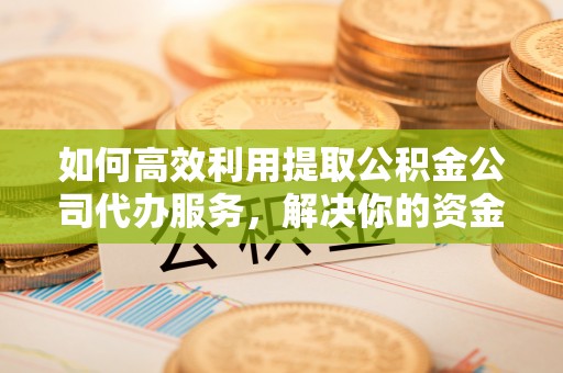 贡井如何高效利用提取公积金公司代办服务，解决你的资金难题